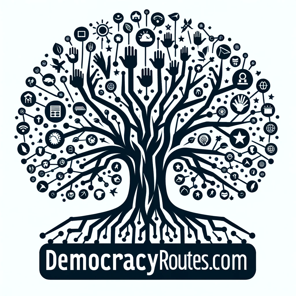 Democracy Routes tree illustration
